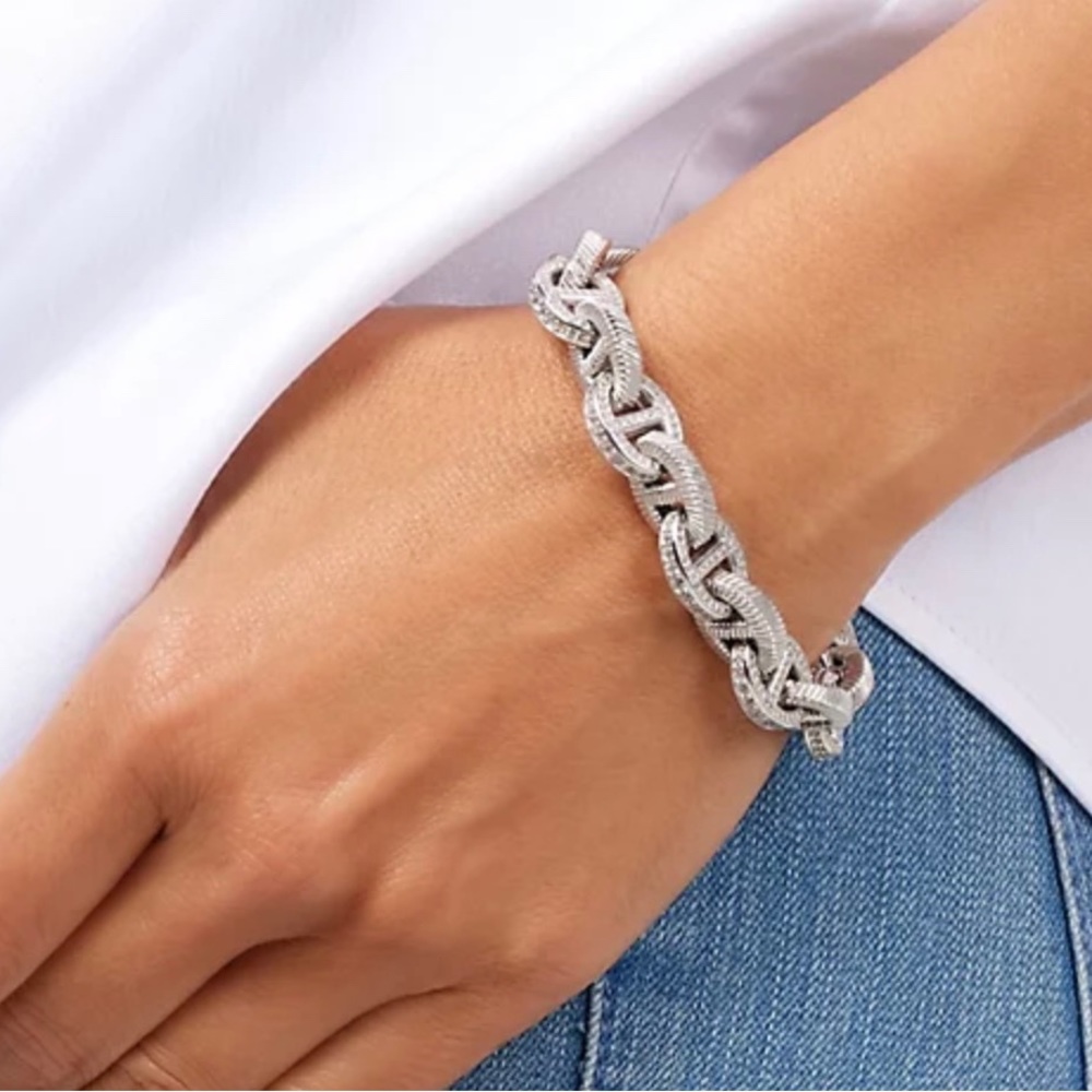 JUDITH RIPKA STERLING  SILVER BRACELET